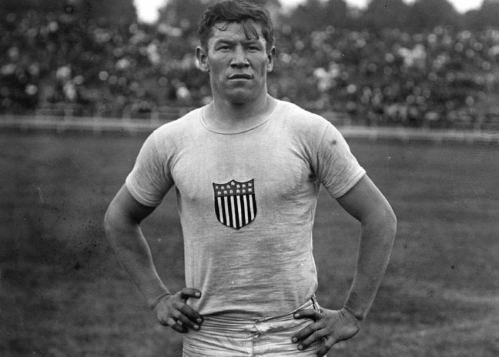 La corona póstuma del campeón olímpico Jim Thorpe
