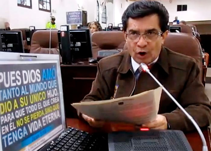 Concejal Marco Fidel Ramírez: ¡Usted no nos representa!