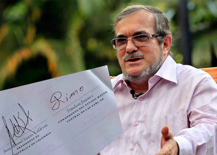 El jefe de las Farc seguirá su vida política con su alias: Timoleón Jiménez