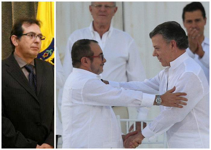 “Viva la paz con los ojos abiertos”