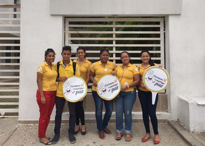 Primer comité de campaña 'Cartagena sí construye paz'