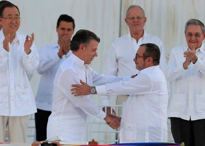 Cartagena, mágica e histórica, fue testigo del inicio de la paz esquiva