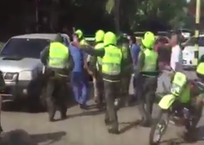 En video: balacera en la zona de Bocagrande, Cartagena