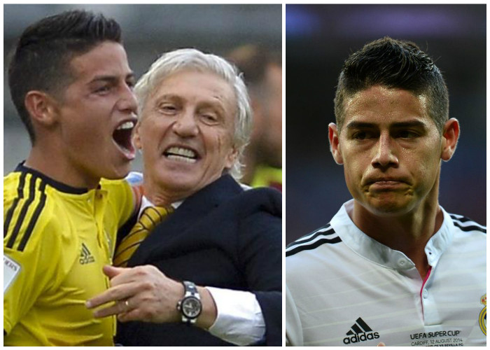 La depresión de James en Madrid es la alegría de la Selección Colombia en Barranquilla