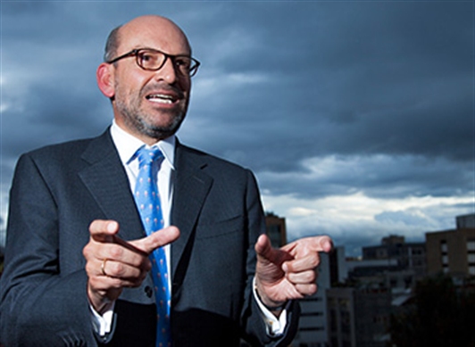 Mauricio Rodríguez, el cuñado del Presidente Santos, se estrena en Caracas con el Eln