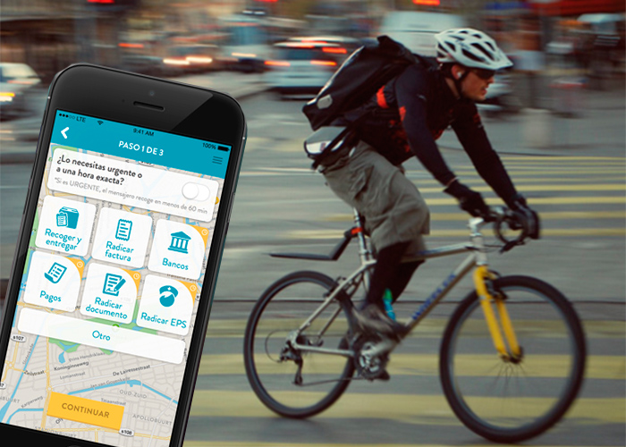 Mensajeros Urbanos: todas las vueltas tediosas desde un celular