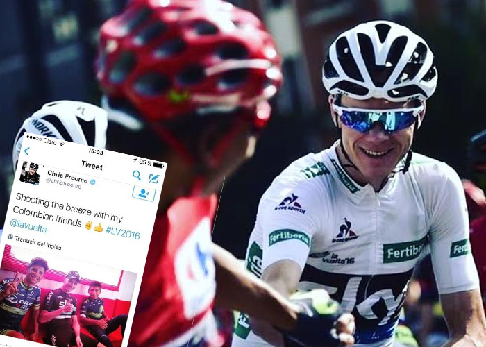 Froome y Nairo: los mejores amigos