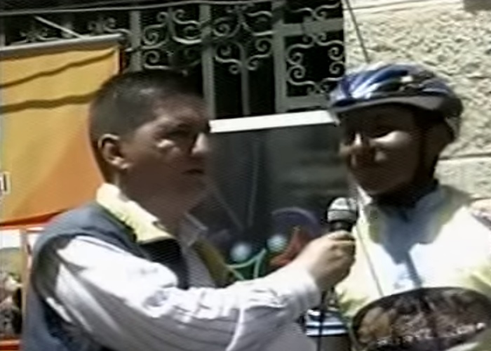 Video: las primeras imágenes de Nairo en una bicicleta profesional