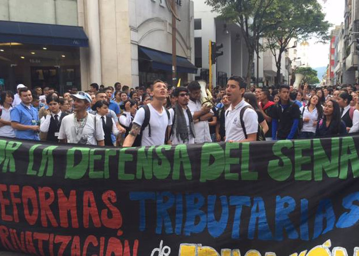 El SENA pierde con la reforma tributaria de Santos