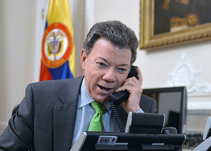 Así fue la llamada con la que Santos se enteró de que había ganado el Nobel