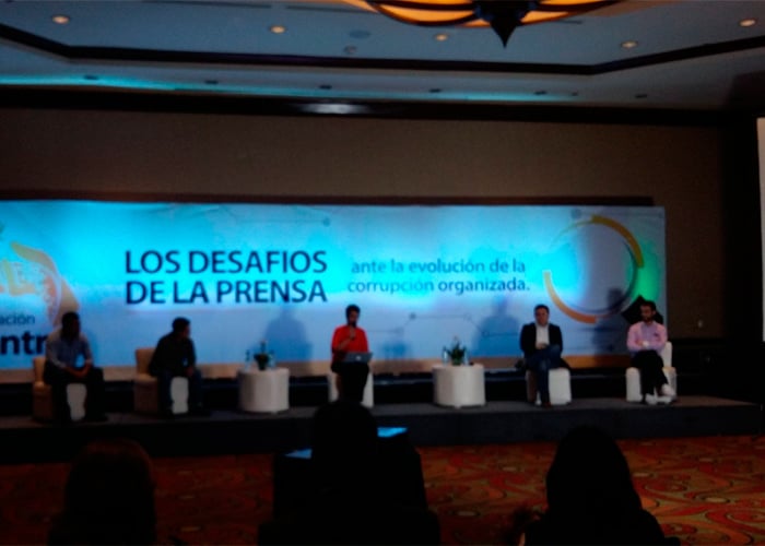 Las2orillas en el foro 'Los desafíos de la prensa ante la evolución de la corrupción' en Guatemala
