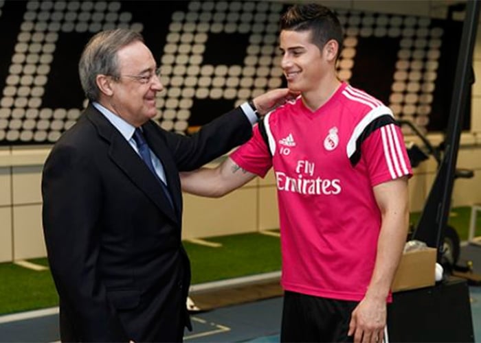 La jugada sucia que le hicieron a James en el Real Madrid