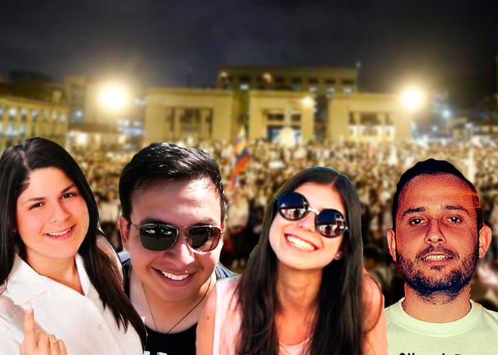 Los estudiantes que a punta de Facebook pusieron a marchar a Colombia