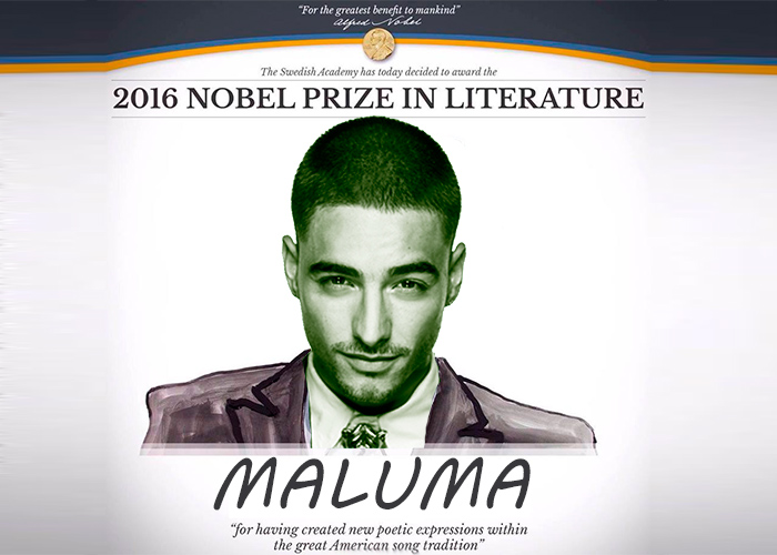 Maluma: próximo premio Nobel de literatura