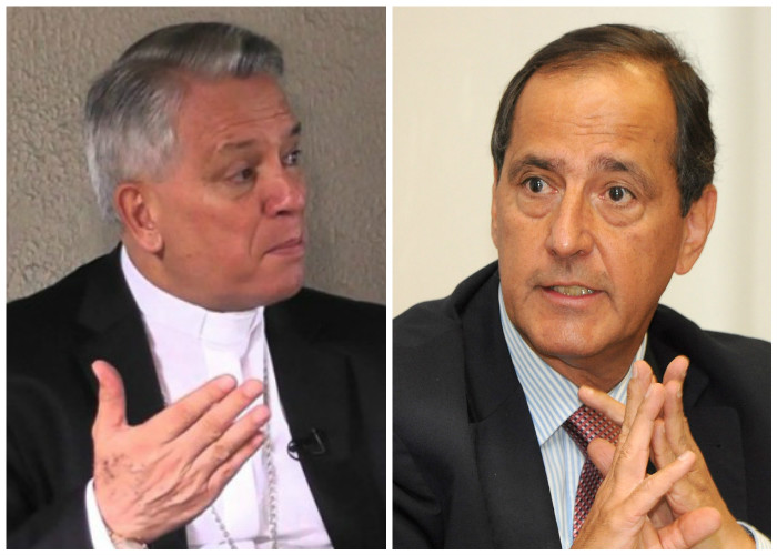 Monseñor Monsalve, el otro seguro en la mesa con el Eln