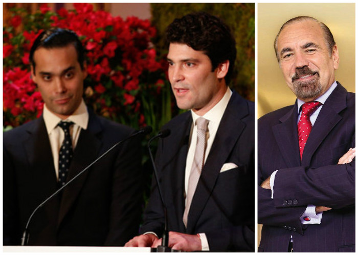 Alejandro y Andrés Santo Domingo, entre los cinco latinos más ricos de Estados Unidos