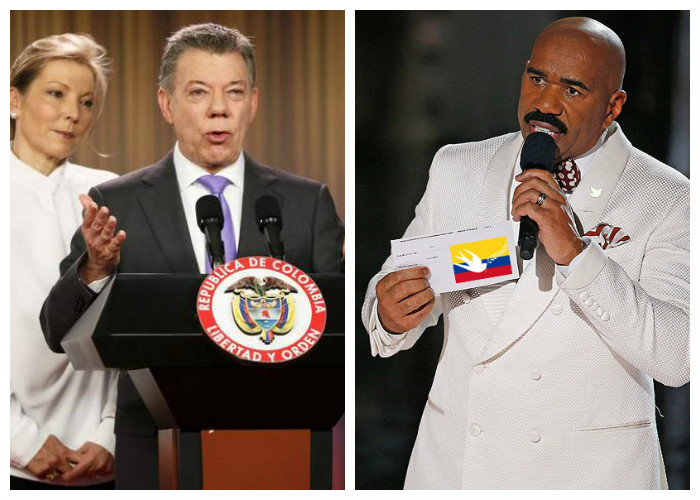 Crónica de una paz anunciada por Steve Harvey