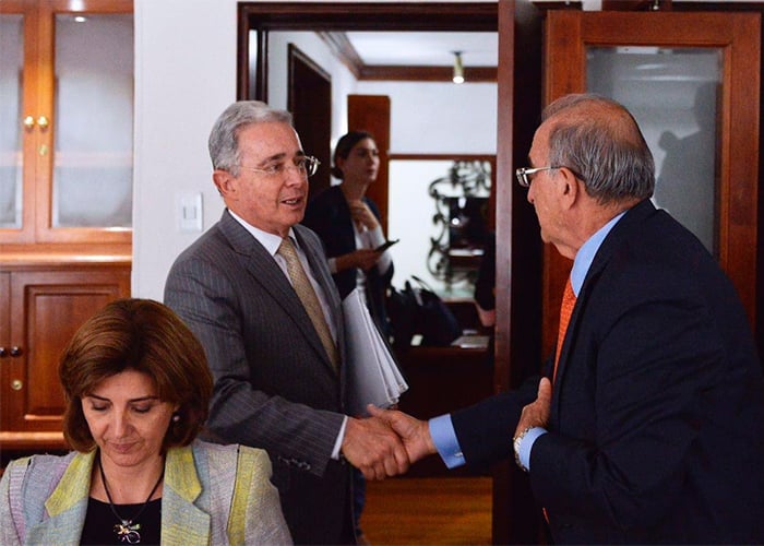 Primera reunión cara a cara de los promotores del No y el Gobierno Santos