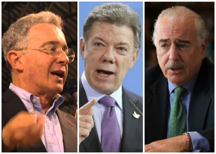 Santos le abre la puerta de Palacio a los expresidentes Uribe y Pastrana