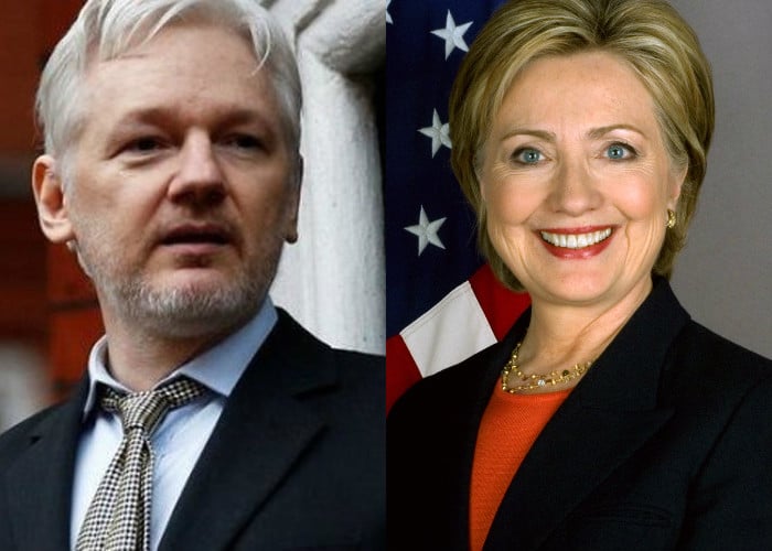 Julián Assange: el hombre que le sacó los trapos sucios a Hillary Clinton