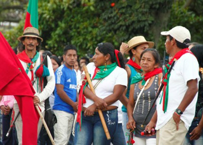 Ante amenazas, campesinos del norte del Cauca realizan vigilancia en cabeceras municipales