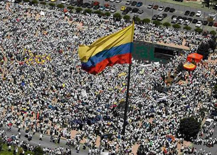 Alegría ciudadana por la paz