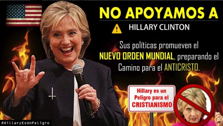 “No apoyamos a Hillary Clinton porque es el Anticristino”: dicen pastores cristianos colombianos