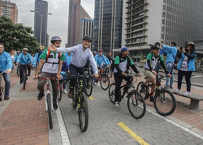 Bogotá le ganó el reto a Medellín a la hora de mover más funcionarios en bicicleta