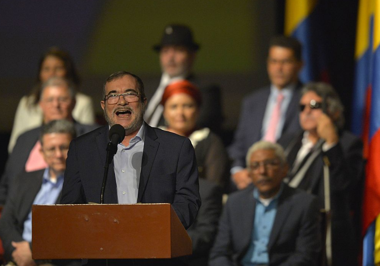 Discurso: Timochenko pide un ‘’gobierno de transición’’