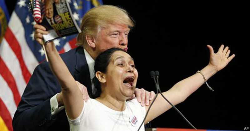 Video: “Eres mi hombre perfecto”: La colombiana enamorada de Donald Trump