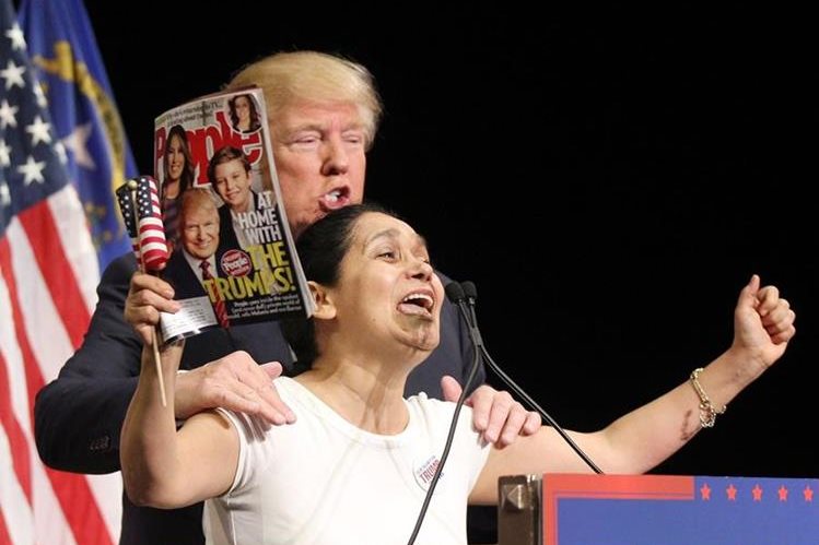 Trump ama a los latinos