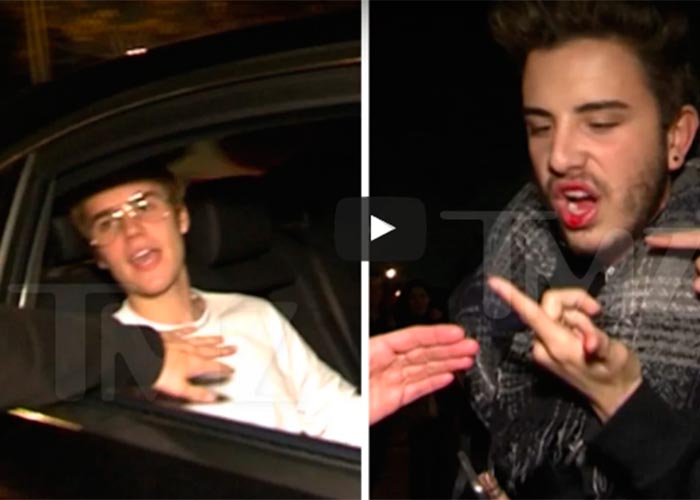 Video: Justin Bieber ataca de nuevo con un puño en la cara a uno de sus fans