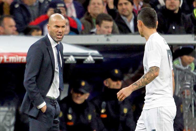 El irrespeto de Zidane contra James Rodríguez