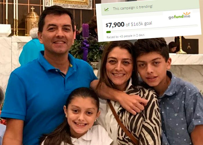 Colecta de amigos para apoyar a Luis Alfonso Hoyos