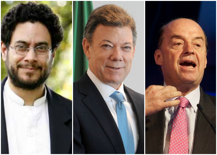 Santos decola en el avión presidencial rumbo Oslo