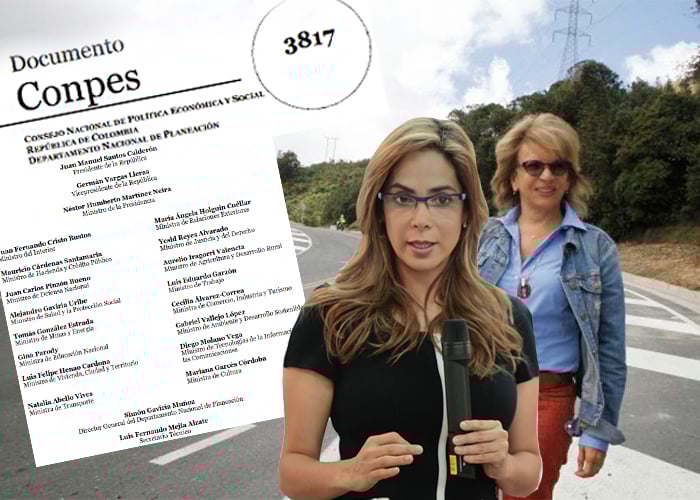 El documento firmado por las dos ministras que aprobó la vía Ocaña-Gamarra