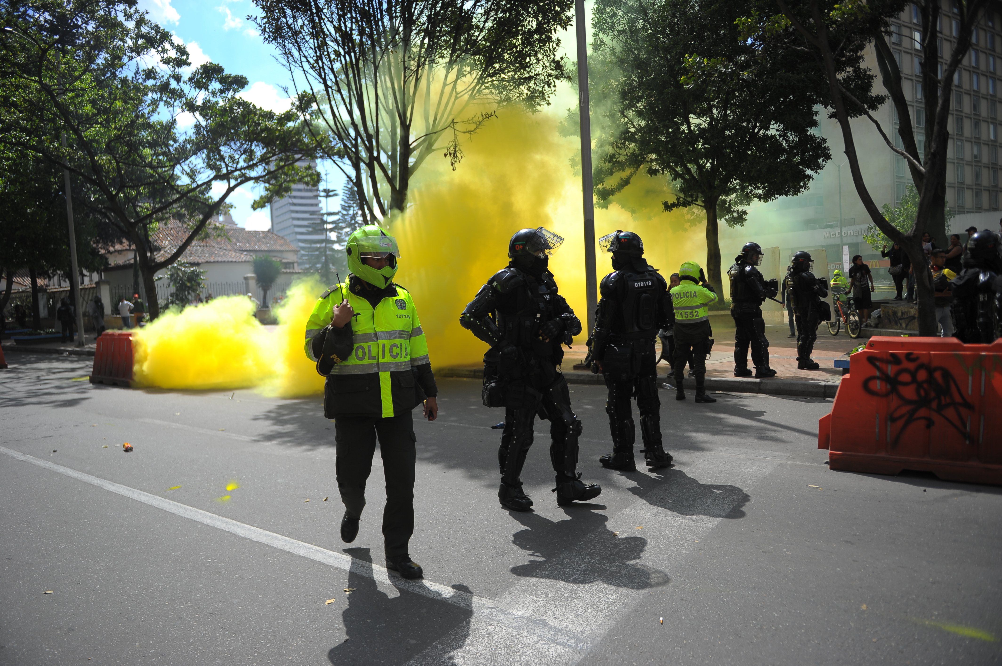 “Peñalosa todo lo quiere resolver con gases y bolillo”