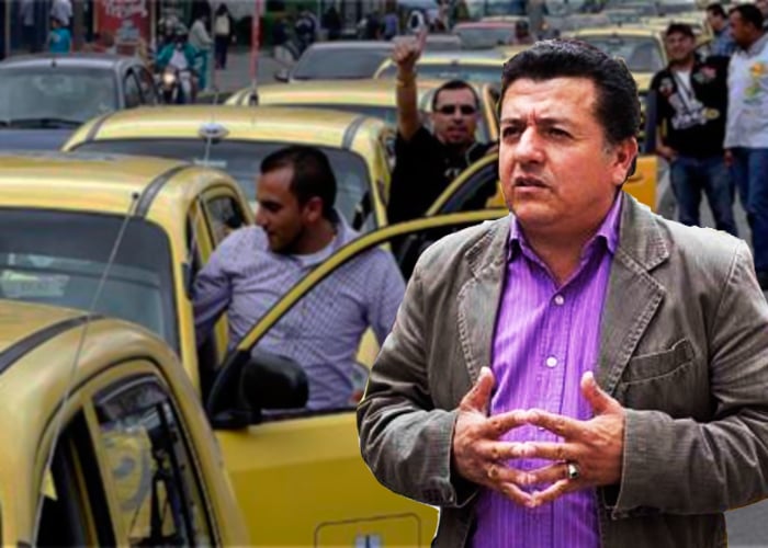 Hugo Ospina, el taxista que lidera la guerra contra Uber