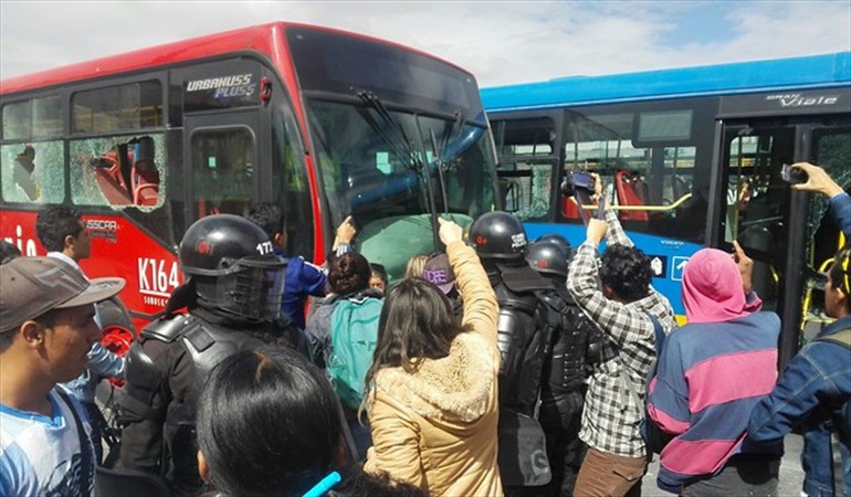 La política represiva de Peñalosa y el acuerdo de paz.