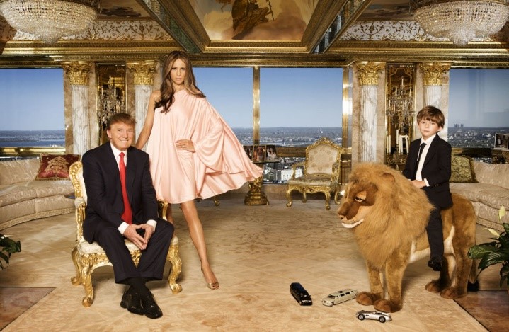 La Torre Trump, el icono del millonario en Nueva York donde permanecerá su esposa