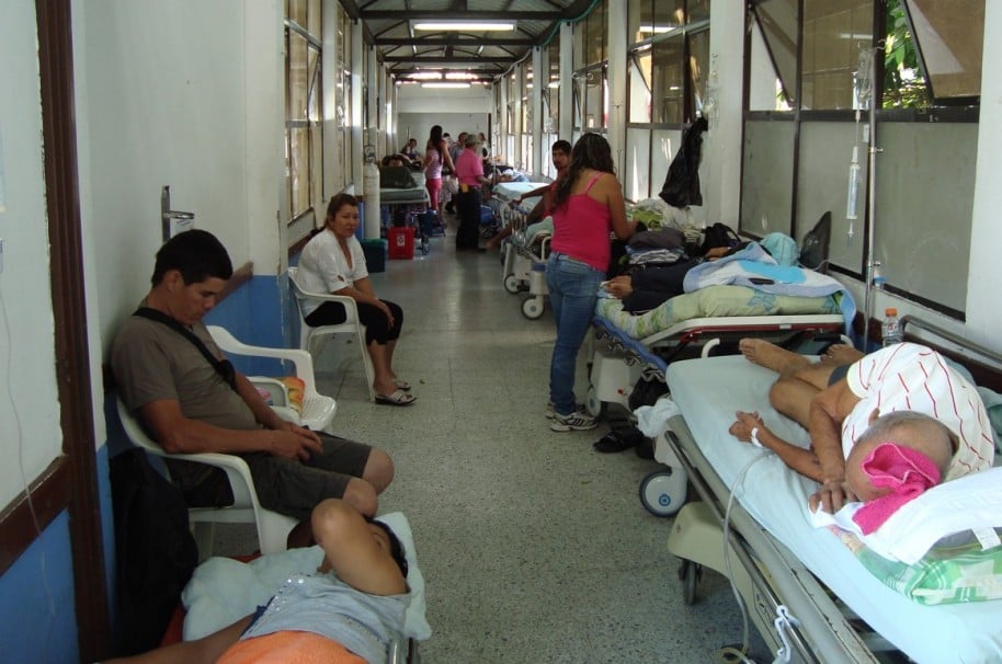 El viacrucis de la salud en Colombia