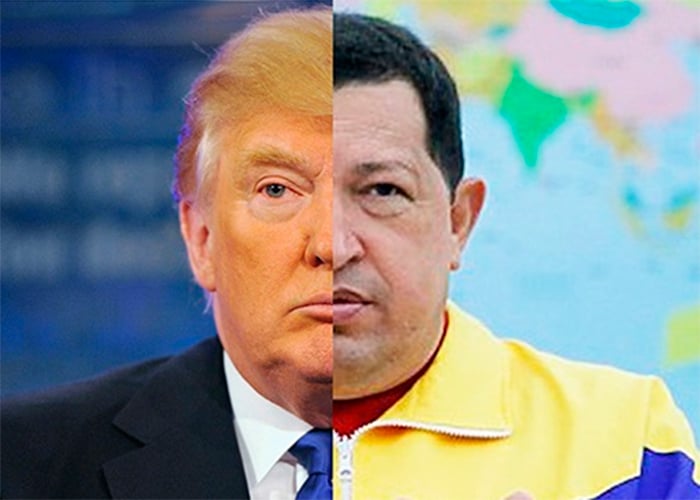 Trump y Chávez: un odio común a la prensa