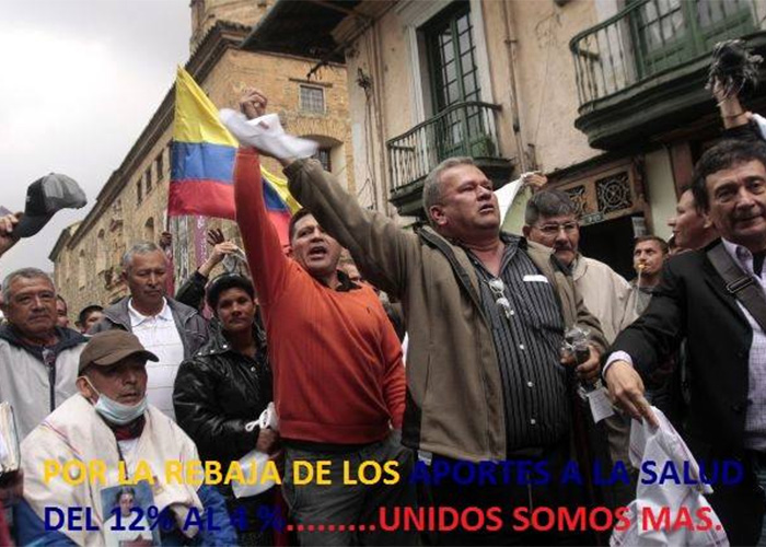 Carta de los pensionados al presidente Santos