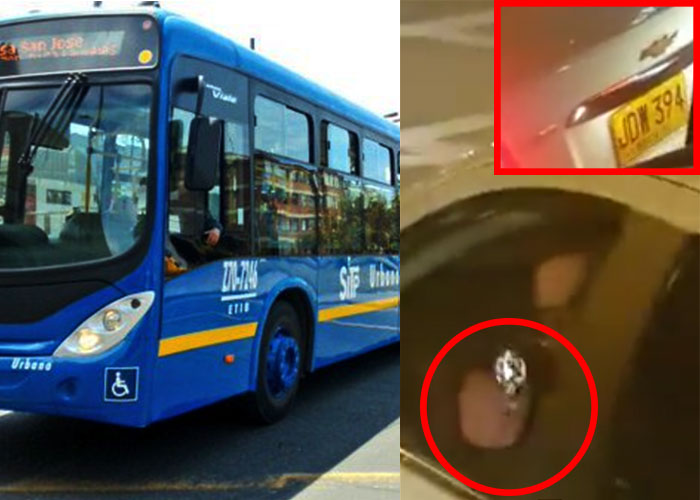 VIDEO: Un hombre le disparó con arma a conductor del SITP y pasajeros