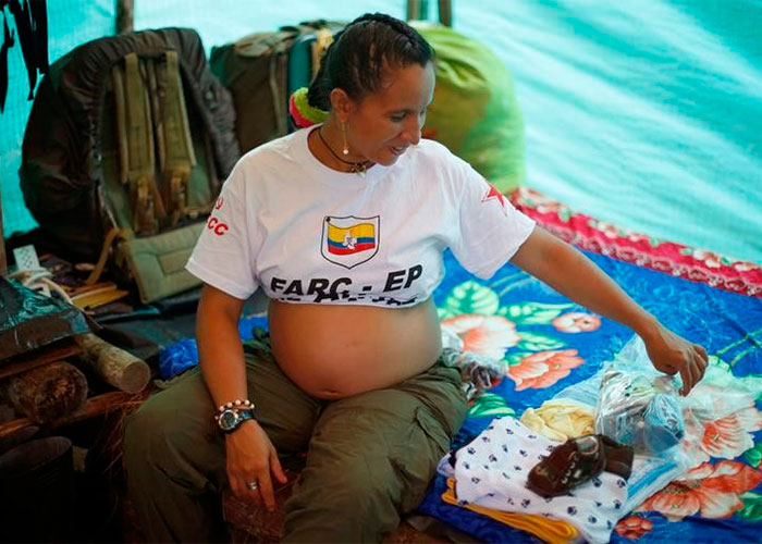 El boom de los embarazos en las Farc