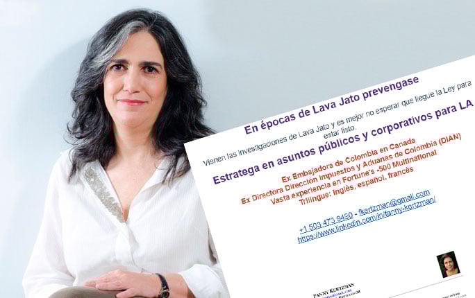 El nuevo oficio de Fanny Kertzman: evitarle terminar en la cárcel a los de cuello blanco