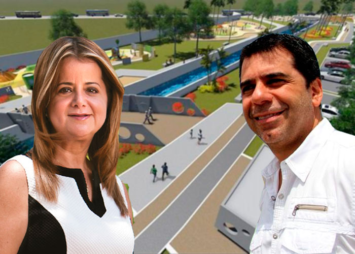 El Parque Bicentenario y la promesa incumplida de Elsa Noguera y Alex Char
