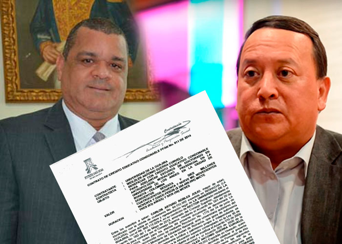 El empujón que le dio el rector de la U. de La Guajira al gobernador para que fuera Doctor