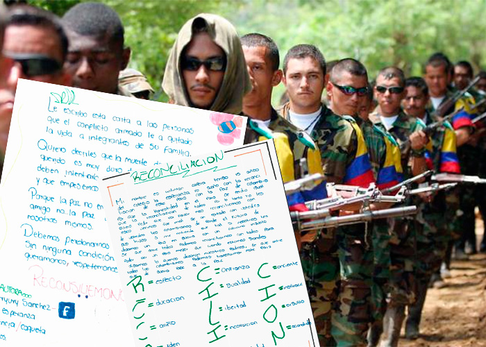 Las premonitorias cartas de paz de los niños del Caquetá