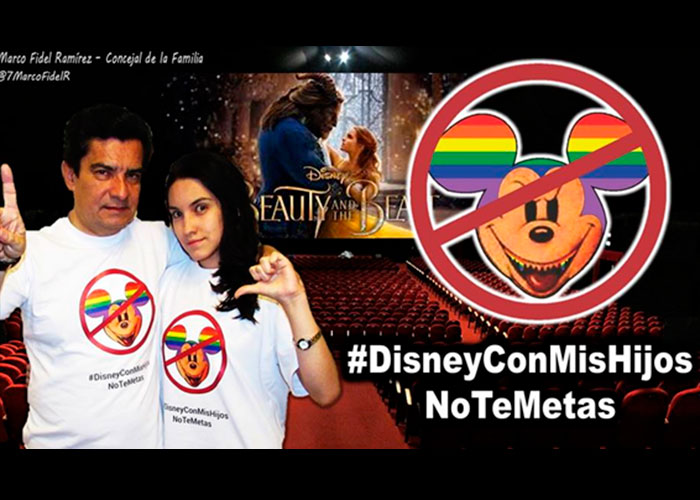Prohibida 'La Bella y la Bestia': te vuelve homosexual